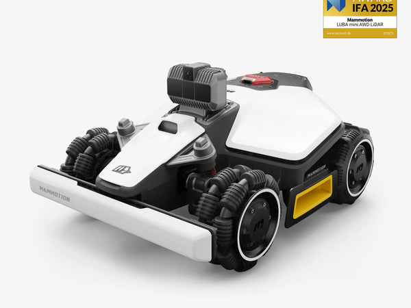 Mammotion Luba Mini AWD LiDAR Mähroboter ohne Begrenzungskabel – Tri-Fusion, Allradantrieb